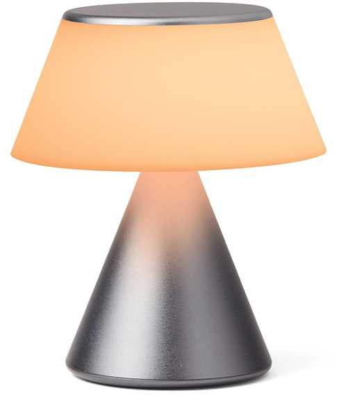 Lexon Luma M LED lempa, pilka, LH87MX