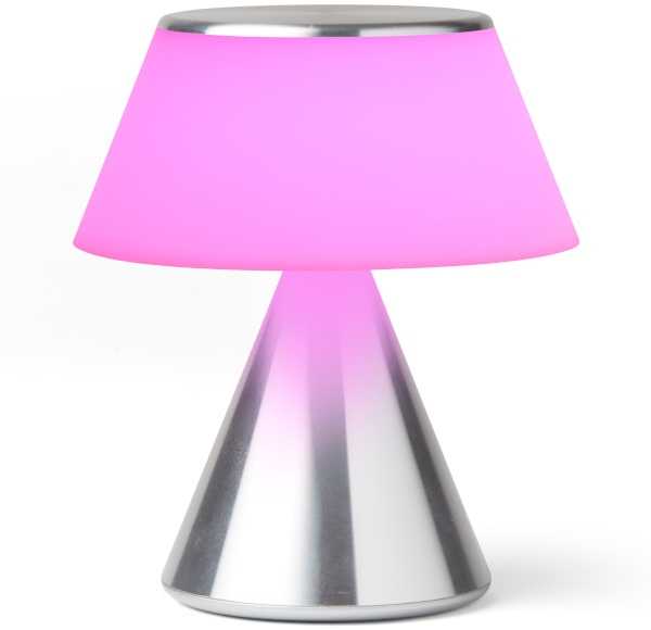 Lexon Luma M LED lempa sidabrinė LH87MAP