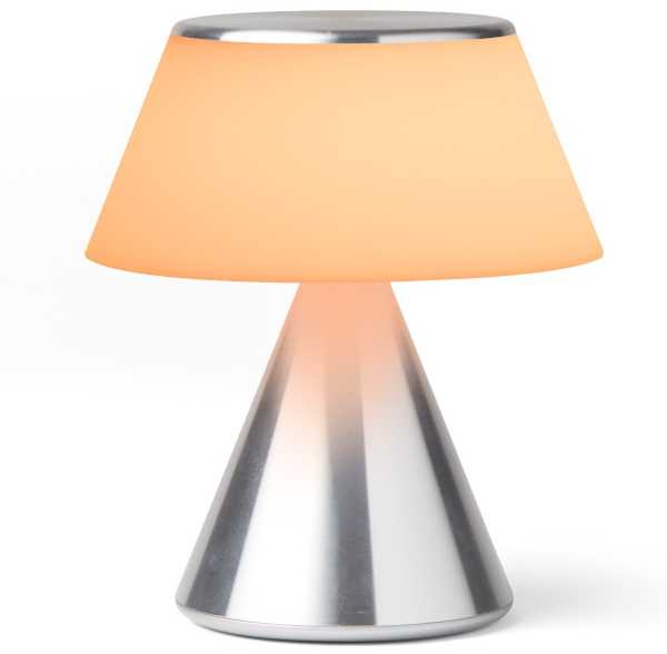 Lexon Luma M LED lempa sidabrinė LH87MAP