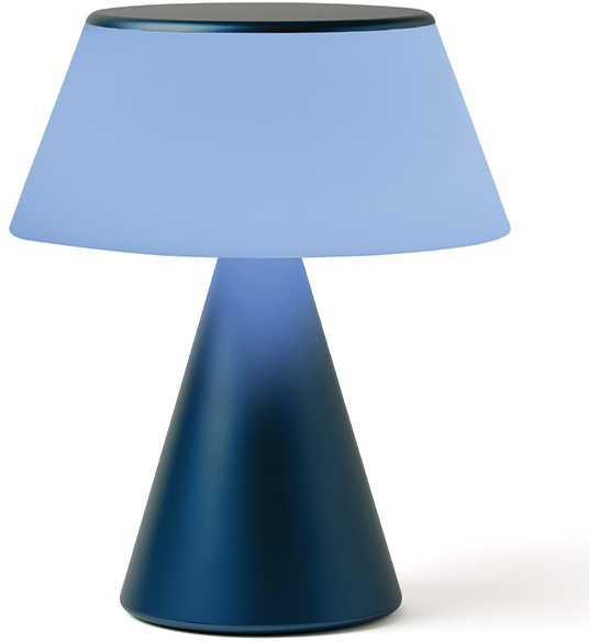 Dėklas Lexon Luma XL LED lempa tamsiai mėlyna LH98MDB