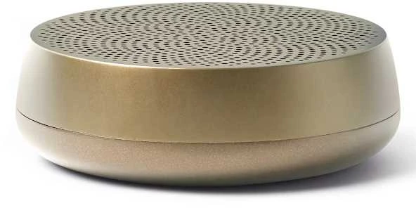 Lexon Mino+ L aliuminio „Bluetooth“ garsiakalbis, auksinis LA129D