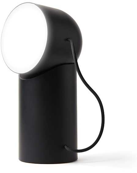 Dėklas Lexon Orbe LED lempa, juoda LH88N