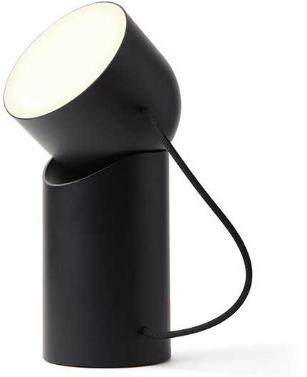 Dėklas Lexon Orbe LED lempa, juoda LH88N