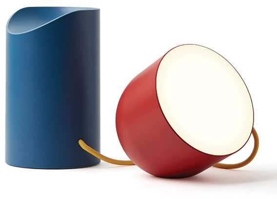 Lexon Orbe Lampa LED mėlyna-raudona/mėlynas-red LH88DRY