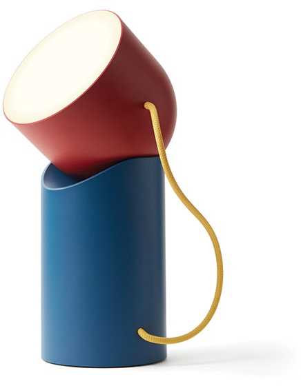 Lexon Orbe Lampa LED mėlyna-raudona/mėlynas-red LH88DRY