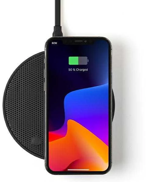 Įkroviklis Lexon Oslo Energy+ indukcinė su głośnikiem bluetooth Juodas (LL141N)
