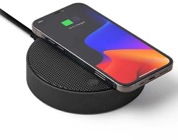Įkroviklis Lexon Oslo Energy+ indukcinė su głośnikiem bluetooth Juodas (LL141N)