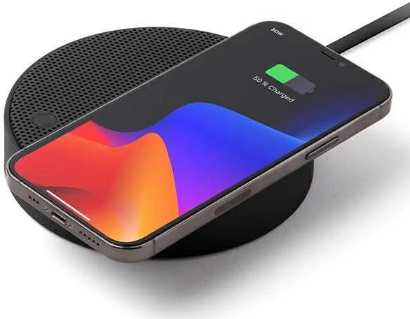 Įkroviklis Lexon Oslo Energy+ indukcinė su głośnikiem bluetooth Juodas (LL141N)