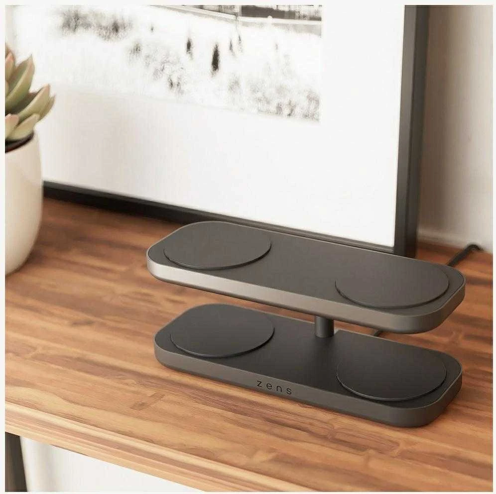 ZENS QUATTRO WIRELESS CHARGER PRO 4 Juodas