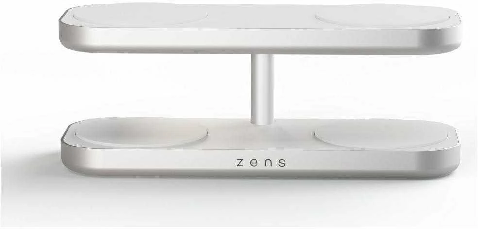 ZENS QUATTRO WIRELESS CHARGER PRO 4 Baltas