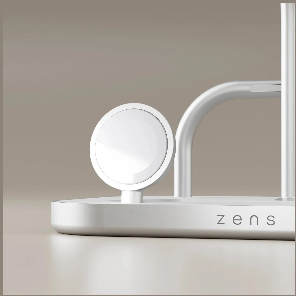 ZENS 4-1 belaidis įkroviklis, 60 W, USB-C išvestis