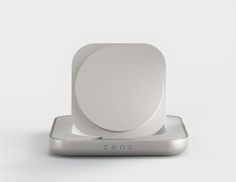 ZENS MAGNETIC NIGHTSTAND CHARGER Baltas
