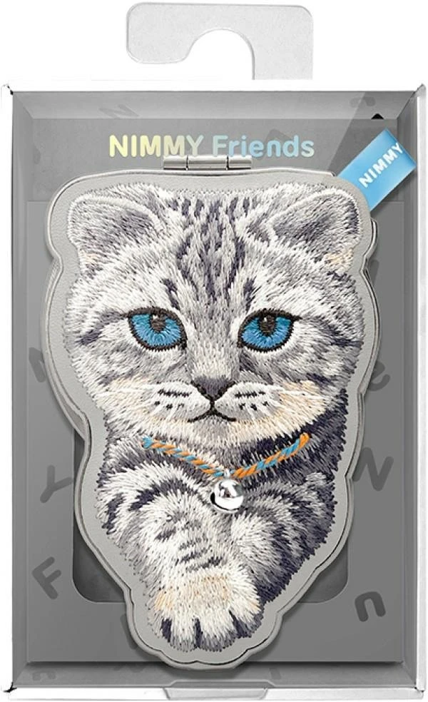 NIMMY magnetic hanger DENIM FASHION BRITISH SHORTHAIR CAT pilkas