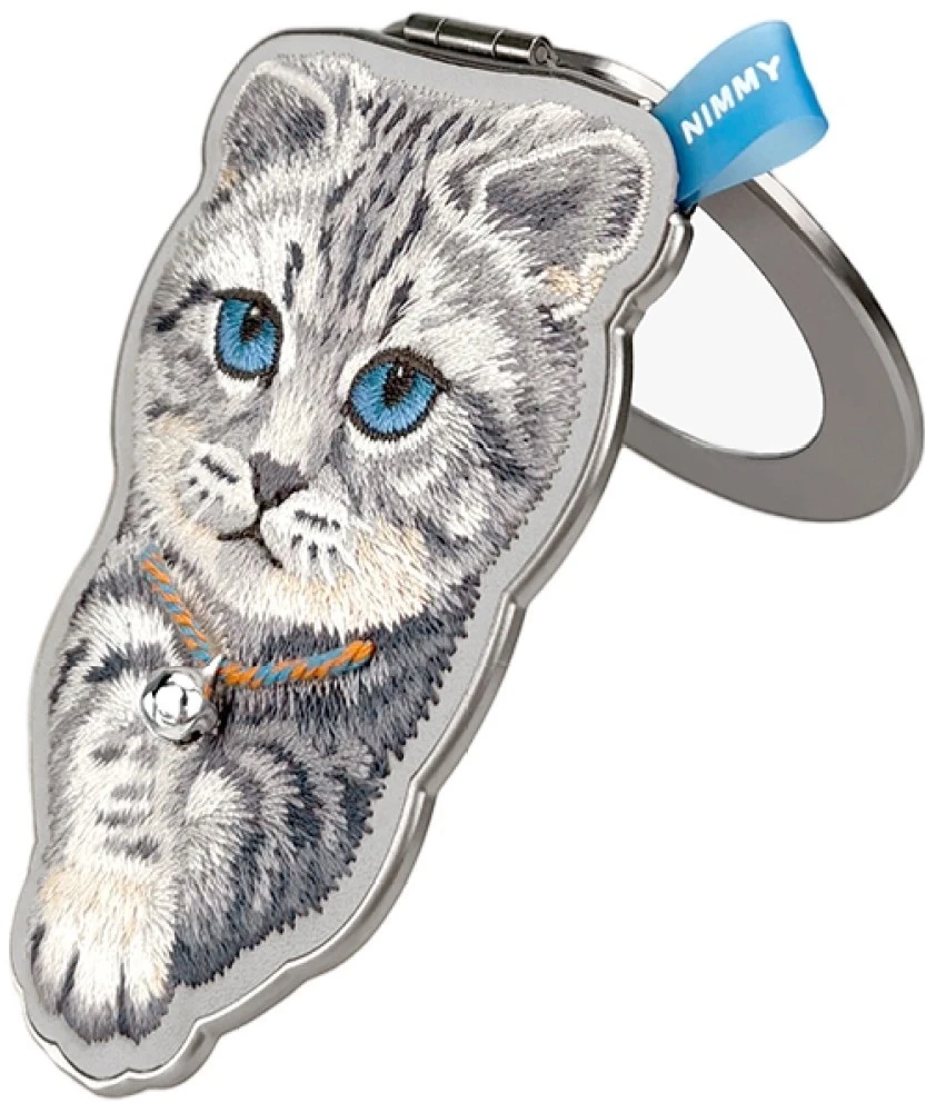 NIMMY magnetic hanger DENIM FASHION BRITISH SHORTHAIR CAT pilkas