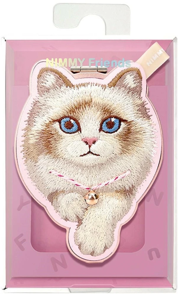 NIMMY magnetic hanger DENIM FASHION RAGDOLL CAT pink