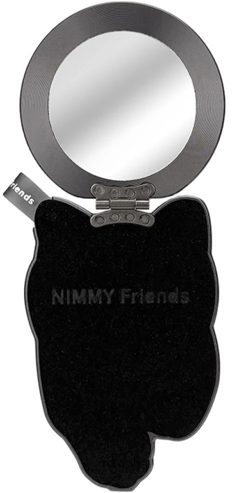 NIMMY magnetic hanger DENIM FASHION BRITISH SHORTHAIR CAT juodas