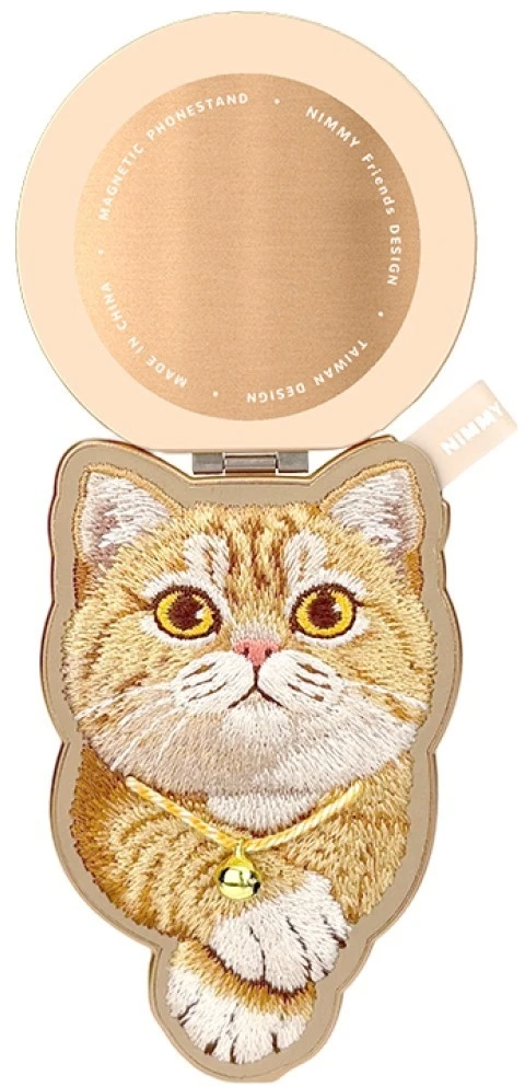 NIMMY magnetic hanger DENIM FASHION GINGER CAT ruda