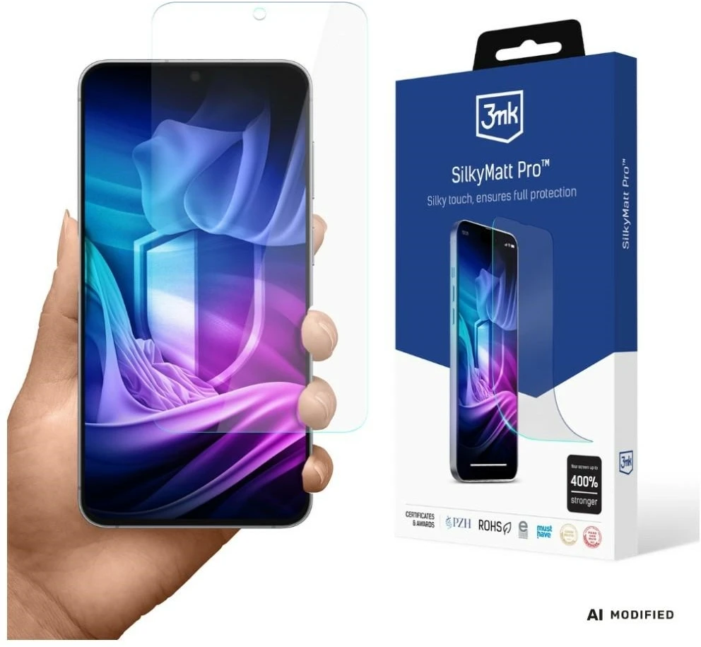 Matowa folia ochronna 3MK Silky Matt Pro do Samsung Galaxy S26 FE