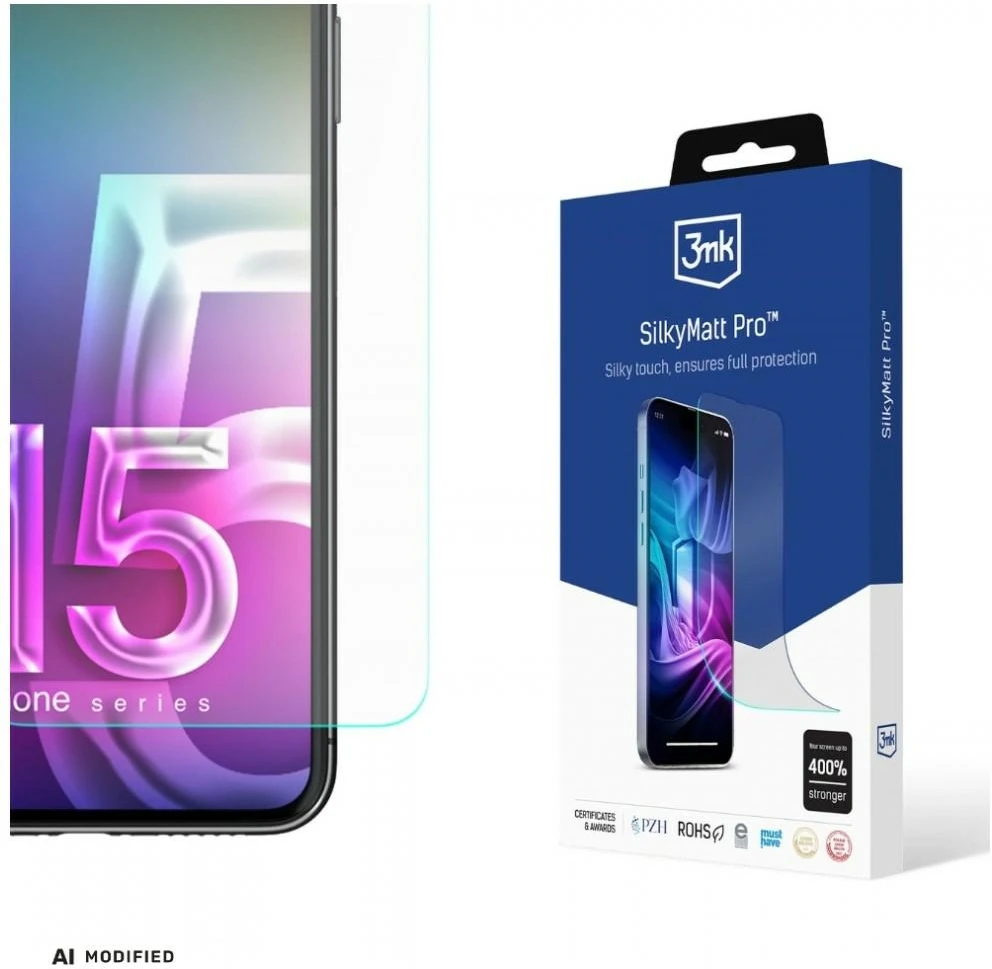Apple iPhone 15 – 3mk Silky Matt Pro
