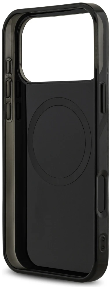 Dėklas Mercedes AMG IML Double Layer Rhombs MagSafe Case for iPhone 18 Pro Max / 17 Pro Max - Juodas and Raudona