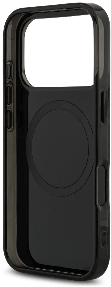 Dėklas Mercedes AMG IML Double Layer Rhombs MagSafe Case for iPhone 18 Pro / 17 Pro - Juodas and Raudona