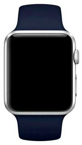 „Mercury“ silikoninė apyrankė „Apple Watch 42/44/45 mm navy“