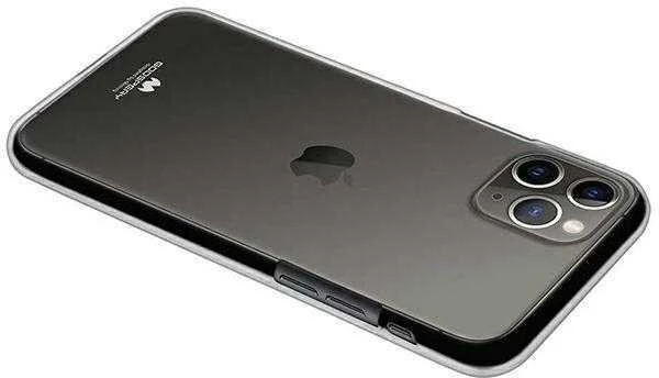 Dėklas Mercury Jelly Clear Apple iPhone 12/12 Pro skaidrus