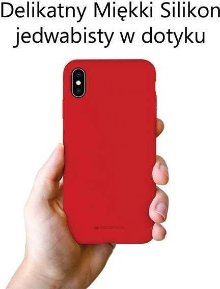 Dėklas Mercury Silikoninis dėklas Apple iPhone 14 Pro raudonas