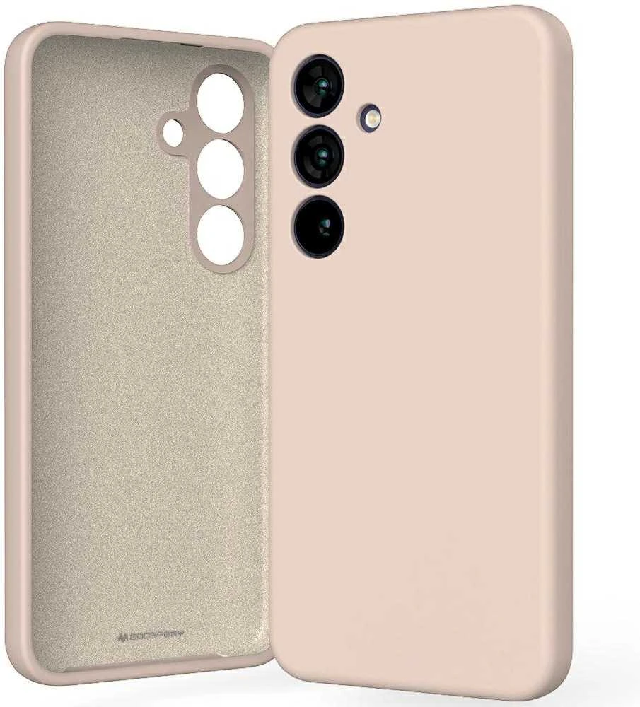 Dėklas Mercury Silikoninis dėklas Samsung S931 S25 rožinio smėlio