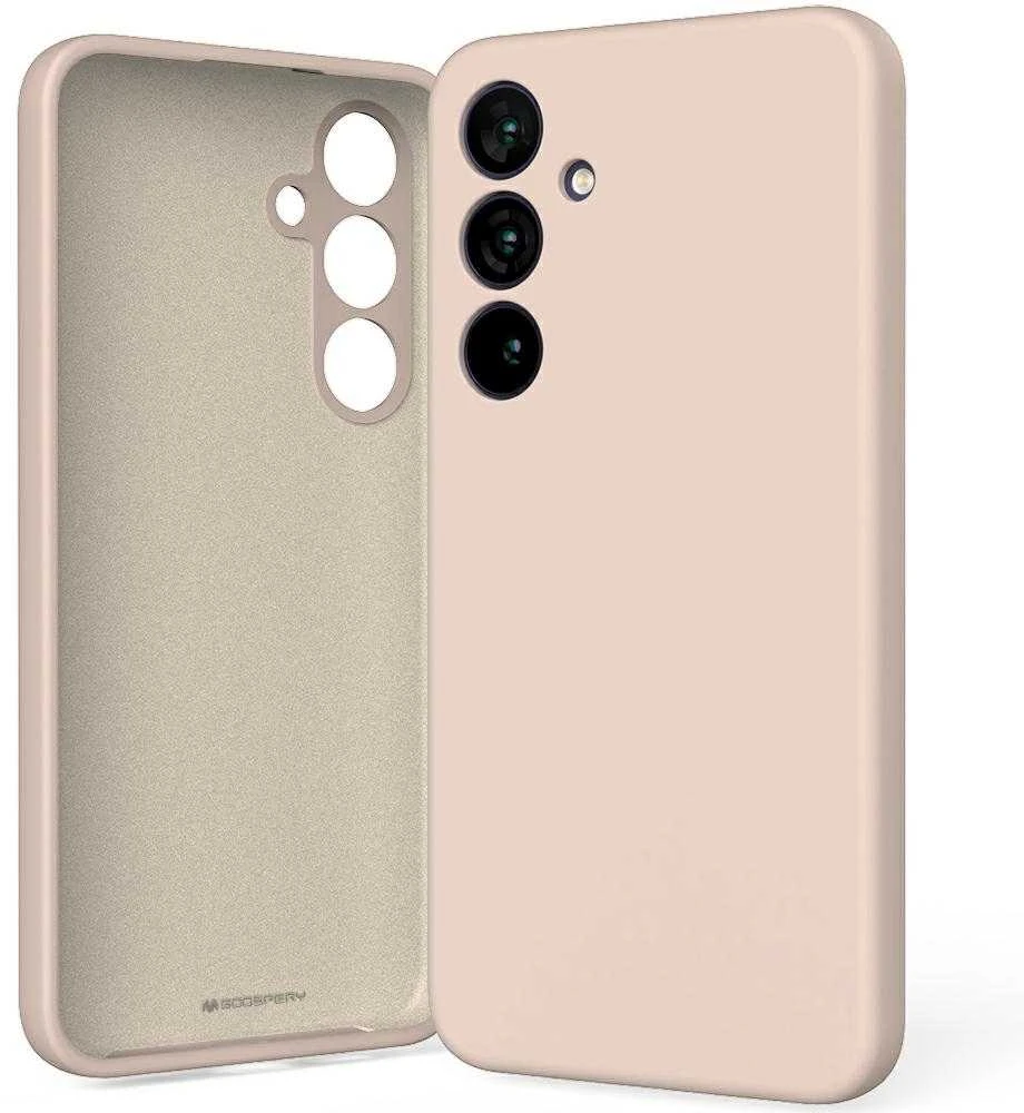 Dėklas Mercury Silikoninis dėklas Samsung S936 S25 Plus rožinio smėlio
