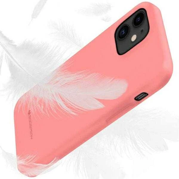 Dėklas Mercury Soft A600 A6 2018 rožinė/pink