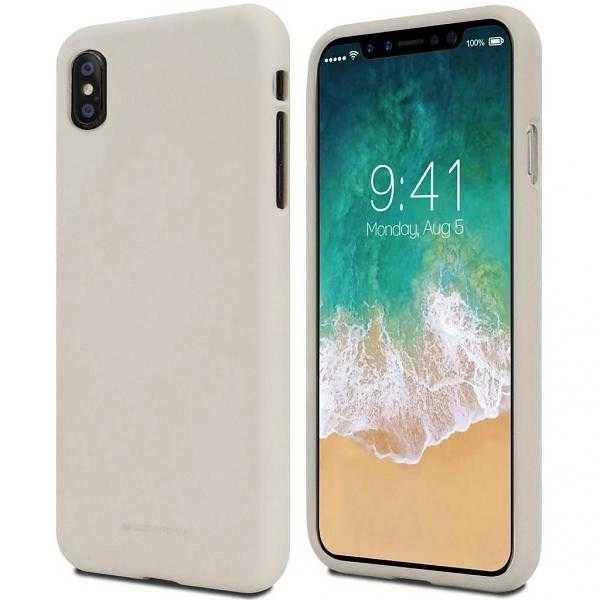 Dėklas MERCURY SOFT CASE SAMSUNG GALAXY S9 BEIGE