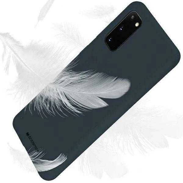 Dėklas Mercury Soft Jelly Case Samsung N980 Note 20 tamsiai mėlynas