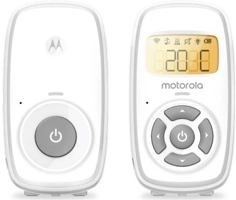 Kūdikio stebėjimo kamera Motorola AM24, Baltos/Pilkos spalvos