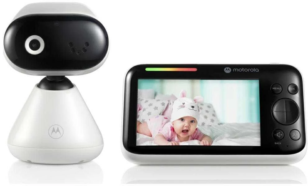Mobili auklė Motorola PIP1500 Connect, baltos spalvos (kamera + stebėjimo monitorius)