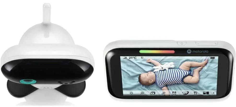 „Motorola“ 5 colių monitorius su dirbtiniu intelektu ir „Stargrip“ | PIP1710 Connect