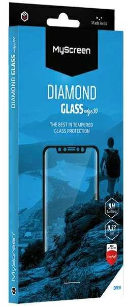 LCD apsauginis stikliukas MyScreen Diamond Edge 3D Apple iPhone 7/8/SE 2020/SE 2022 juodas