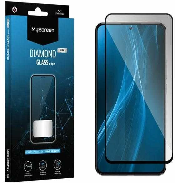 MyScreen MS Diamond Glass Edge Lite FG Vivo X80 Lite juodas Full Glue