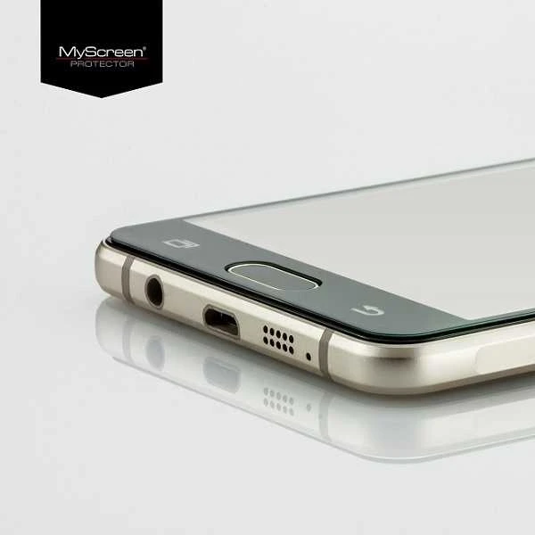 LCD apsauginis stiklas MyScreen Lite Edge Full Glue Samsung G996 S21 Plus 5G juodas