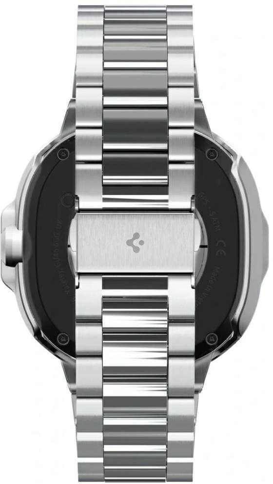 Spigen Bezel Tune Pro (Pilot), sidabrinis - Samsung Galaxy Watch 8 Classic 46mm