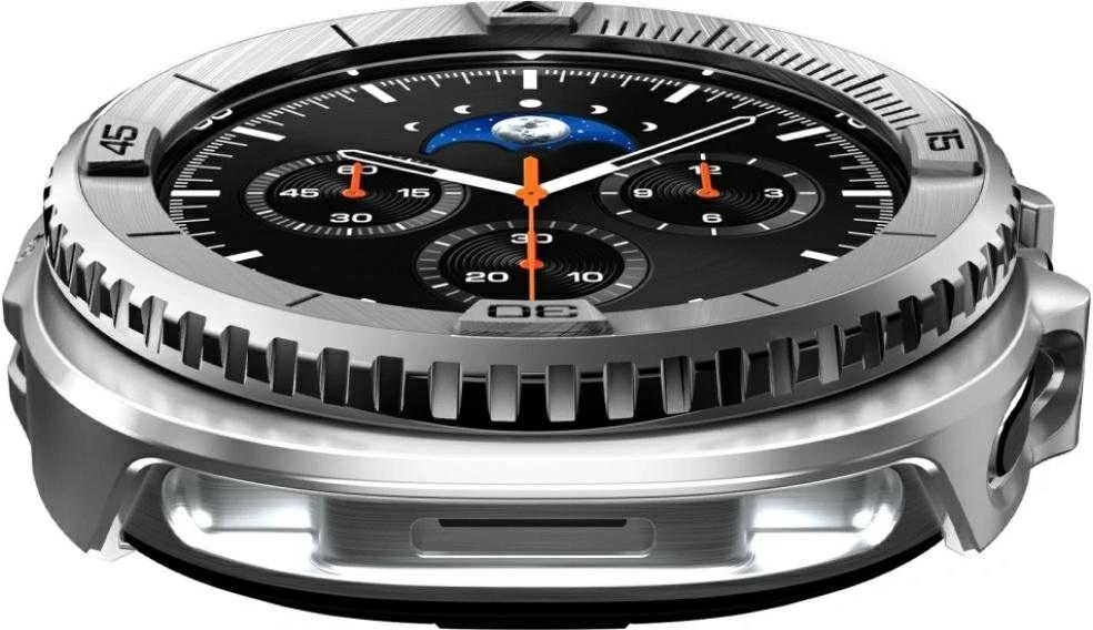 Spigen Bezel Tune Pro (Pilot), sidabrinis - Samsung Galaxy Watch 8 Classic 46mm