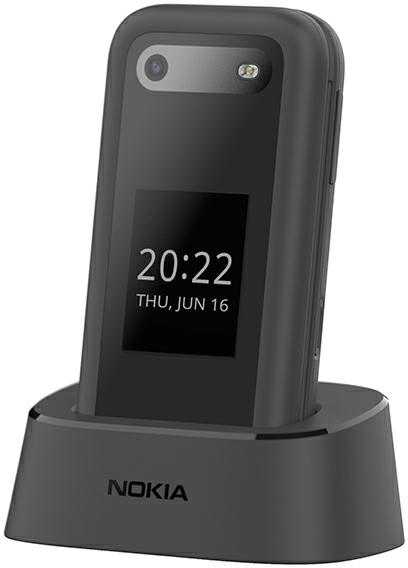 Mobilusis telefonas Nokia Rinkinys 2660 Flip 4G Dual Sim Raudona + Įkroviklis biurkowa