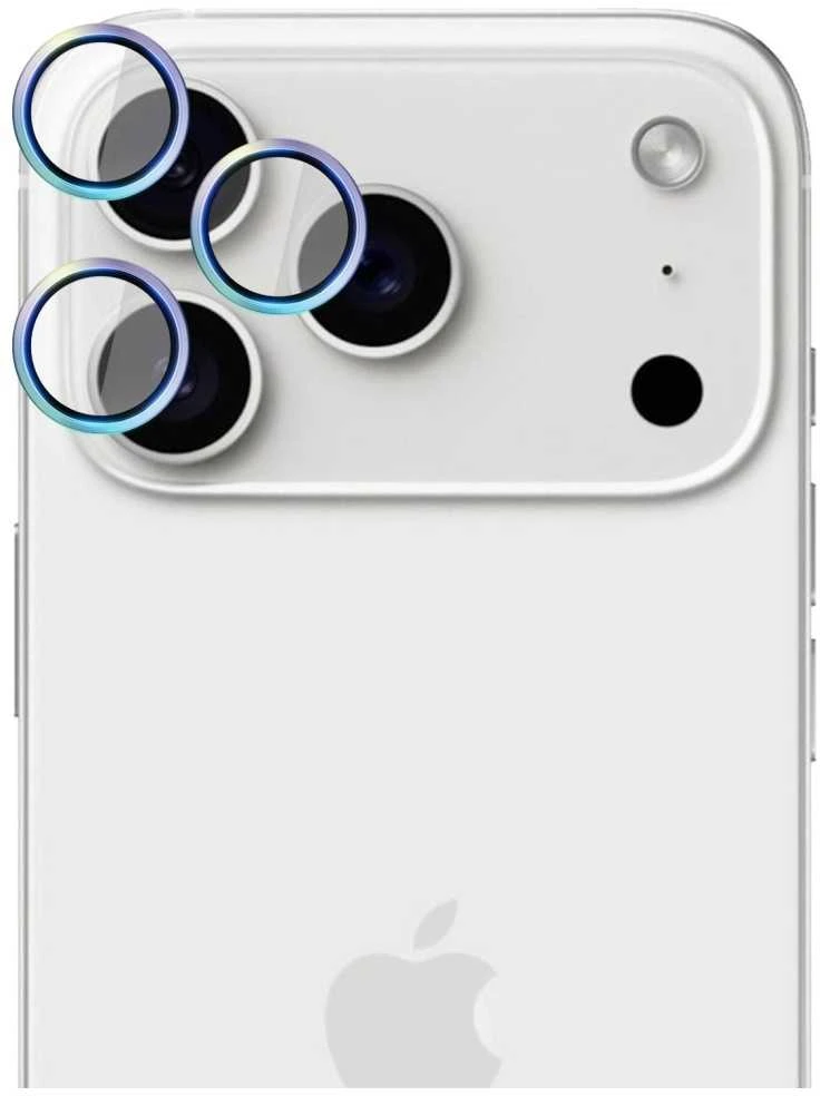 3Mk Protection 3mk HARDY objektyvo apsaugos „Pro Glass“, skirtas „iPhone 17 Pro / 17 Pro Max“ – daugiaspalvis