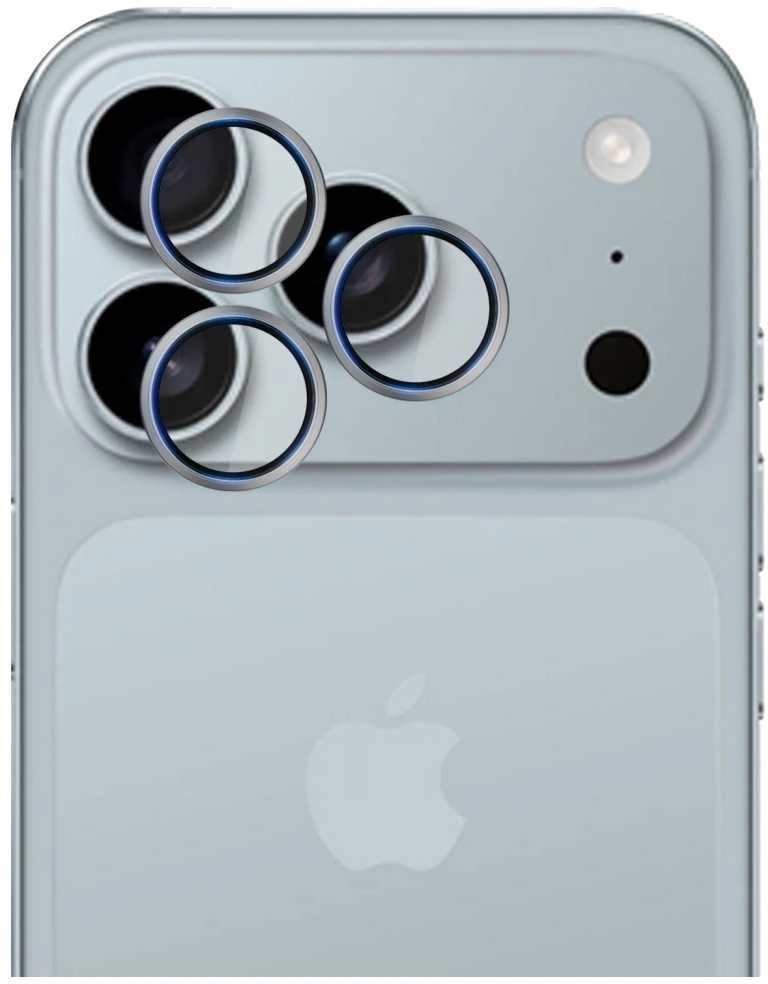 3Mk apsauga 3mk HARDY objektyvo apsaugos Pro objektyvo stiklas iPhone 17 Pro / 17 Pro Max - pilka