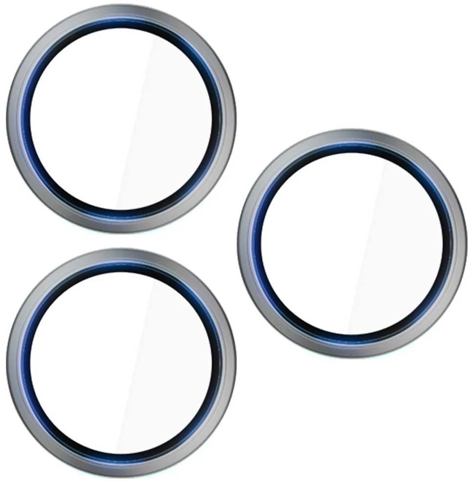 3Mk apsauga 3mk HARDY objektyvo apsaugos Pro objektyvo stiklas iPhone 17 Pro / 17 Pro Max - pilka