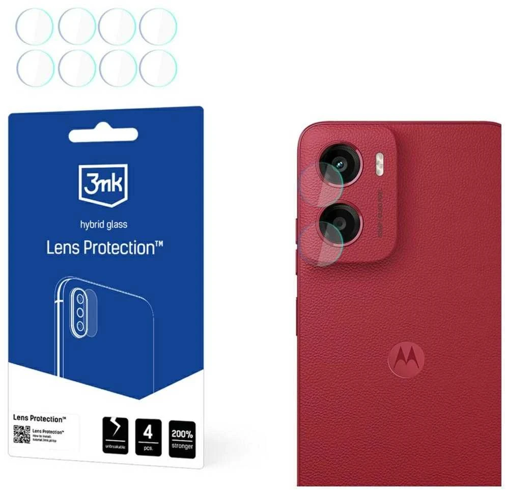 3Mk apsauga 3mk objektyvo apsauga hibridinio fotoaparato objektyvo stiklas, skirtas „Motorola Moto G05“