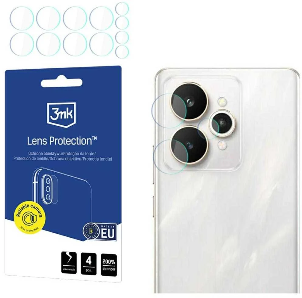 3mk objektyvo apsaugos kameros stiklas, skirtas „Realme 15 5G“