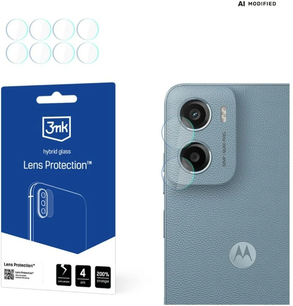 3Mk Protection Motorola Moto E15 – 3mk objektyvo apsauga
