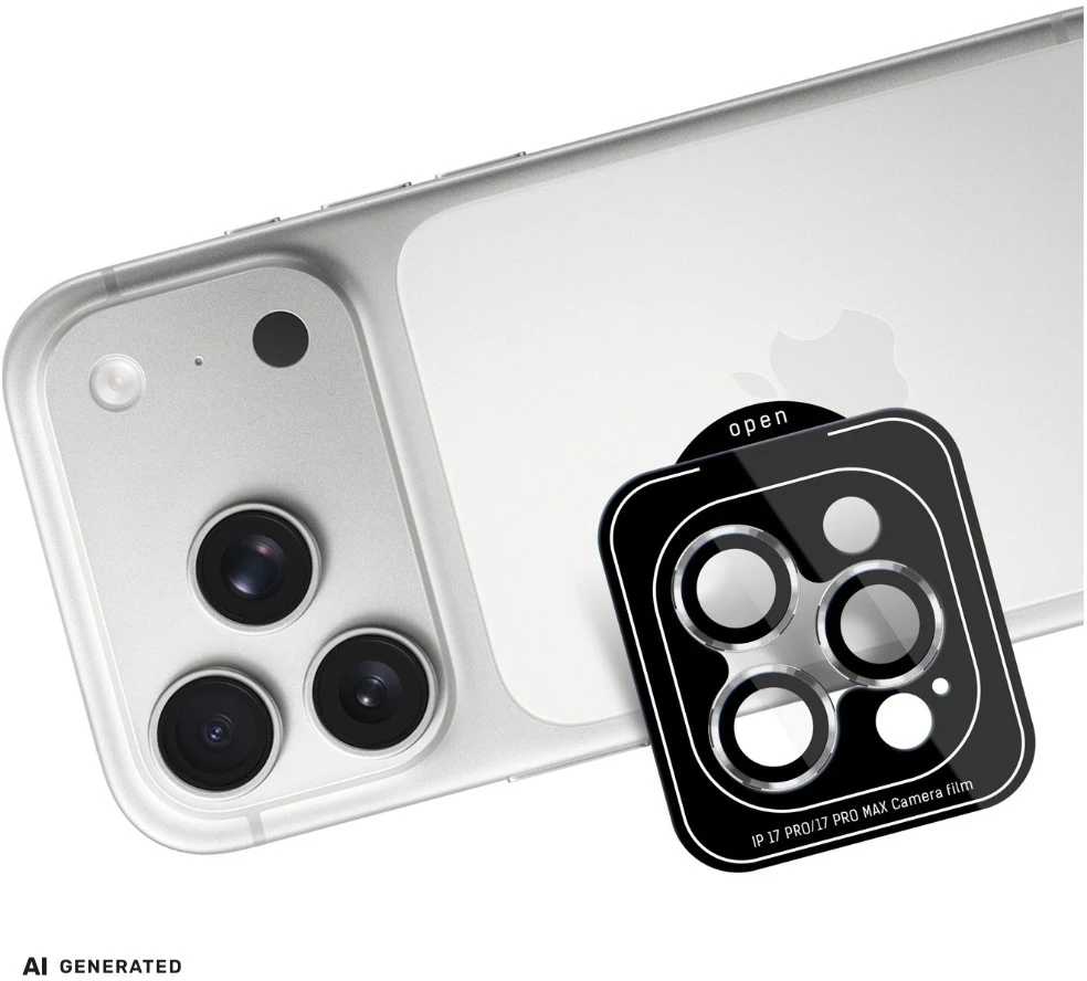 Apsauginis stikliukas kamerai 3mk Lens Pro Apple iPhone 18 Pro/18 Pro Max sidabrinis