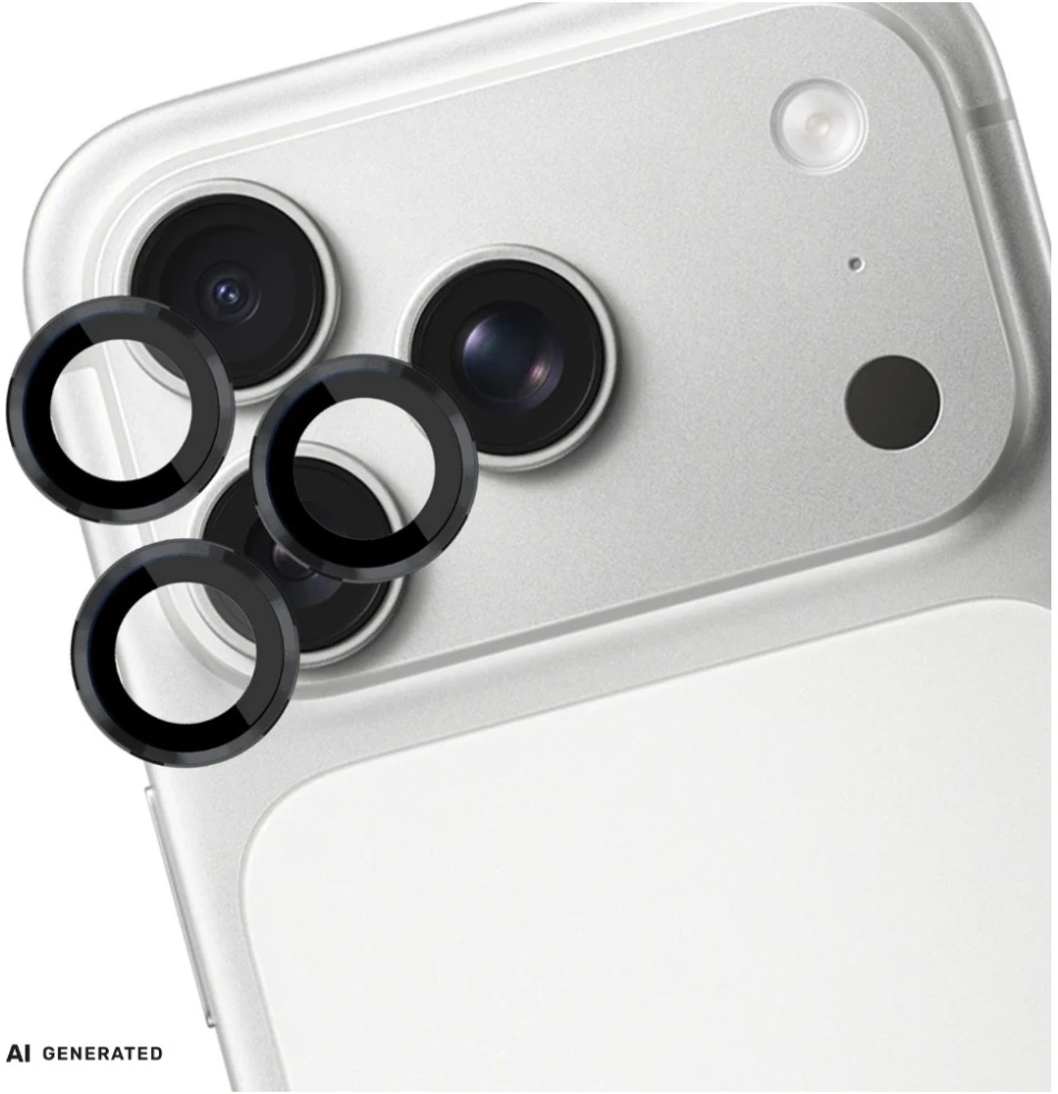 Apsauginis stikliukas kamerai 3mk Lens Pro Apple iPhone 18 Pro/18 Pro Max juodas